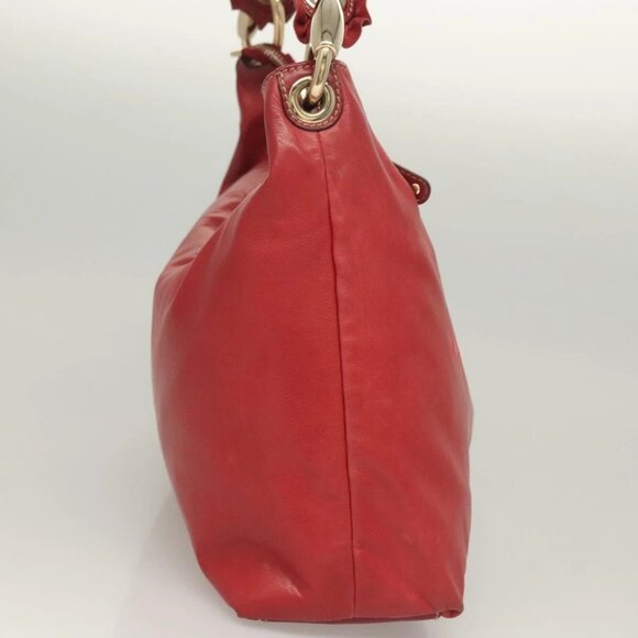 GUCCI Shoulder Bag Leather Red Gold 189840 001364 Auth bs27504 - Picture 6 of 16